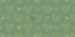 优雅经典的草本无缝图案。植物疗法模式。背景草药模式。陈年草本无缝图案。绿茶背景壁纸包装产品放置打印。