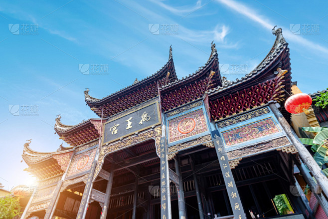 建筑,中国,远古的,宫殿,拱门,重庆,水平画幅,传统,寺庙,旅行者
