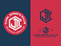 CJM Engineering-标志设计品牌波峰盾构建筑工程MJC会标标志徽标标志标识符号线条艺术类型品牌负空格标记图标徽标