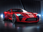 612 GTO III renderings for Sasha Selipanov : 3d model : Sasha SelipanovSoftware: Cinema 4d, Octane render, photoshop CS6