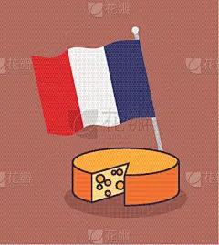 传统,法国,奶酪,贺卡,国内著名景点,华丽的,名声,浪漫,食品,模板