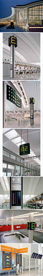 #古田路9号#====[终端·导向]pentagram：多伦多皮尔逊机场 导向系统 ===更多作品http://t.cn/SViWpZ