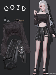 yelloweliz采集到闪耀暖暖ootd