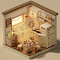 小房子黄昏
教程@nicky.blender
