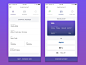 一组紫色系的APP界面设计-UI设计网uisheji.com -