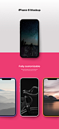 【免费】完美的全新iphone8模版 （psd） 