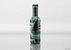 传统希腊茴香烈酒酒精饮料包装图腾插画的味道-dolphins  communication design [19P] .jpg