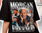 Retro Morgan Freeman Unisex Shirt - Morgan Freeman Sweatshirt - Shawshank Redemption - Morgan Freeman Actor Tee - Morgan Freeman Tee