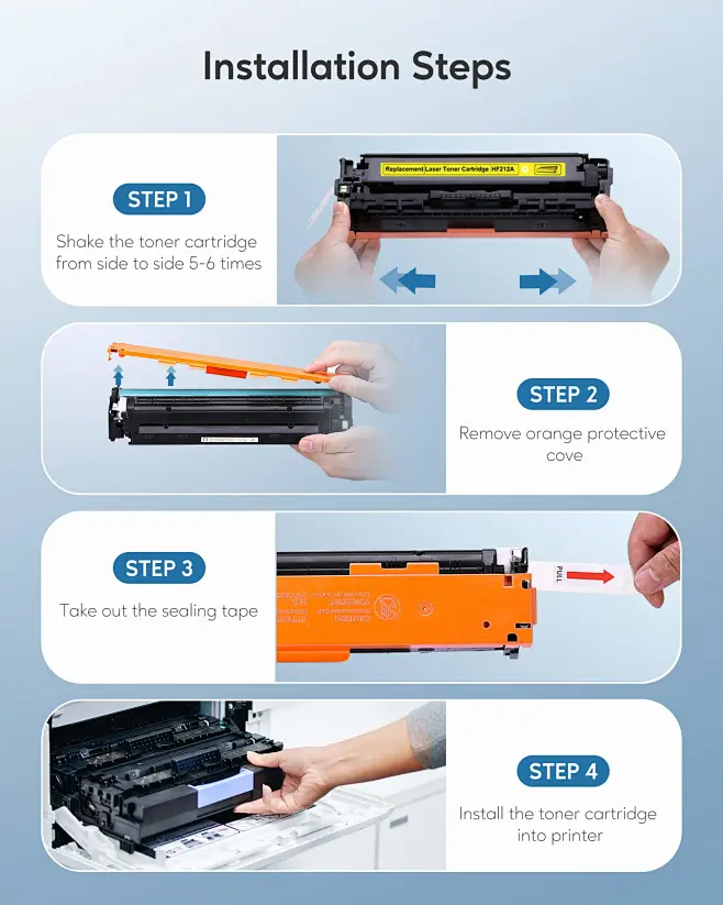 Cartuchos De TONER COMPATIBLE Para HP Color LaserJet Pro 200 Color MFP M276 Negro