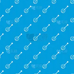 吉他,式样,蓝色,分离着色,音乐,乐队,几何形状,图像,壁纸,重复