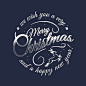 Free vector vintage christmas lettering