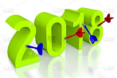 2018年新年插画