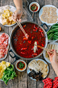Hot pot is a great meal to make, especially during the colder months. Find out how to assemble a spicy soup base and an authentic Chinese hot pot at home. @thewoksoflife1: 