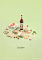 Les Sirops de Monin (Degree project) : My degree project about Monin's Syrup (a brand of syrups for professionals)Inspired by François Trezin's work