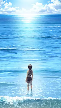 求这张艾伦看海照的高清壁纸_看图_进击的巨人吧_百度贴吧