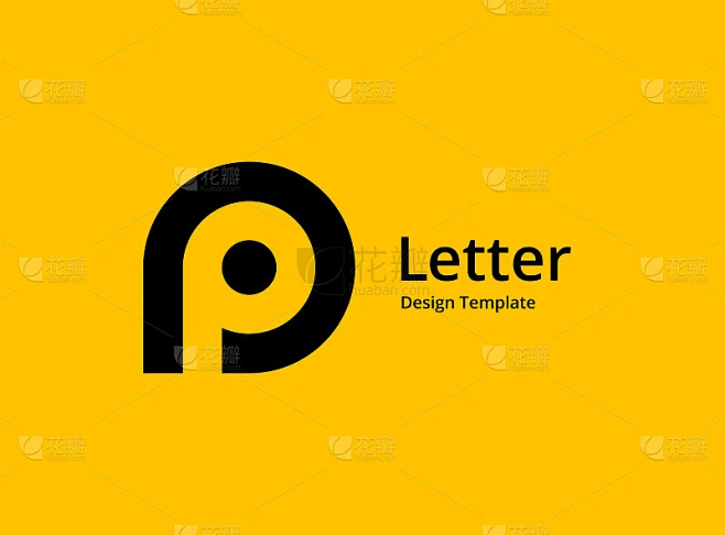 字母P图标素材-花瓣网
