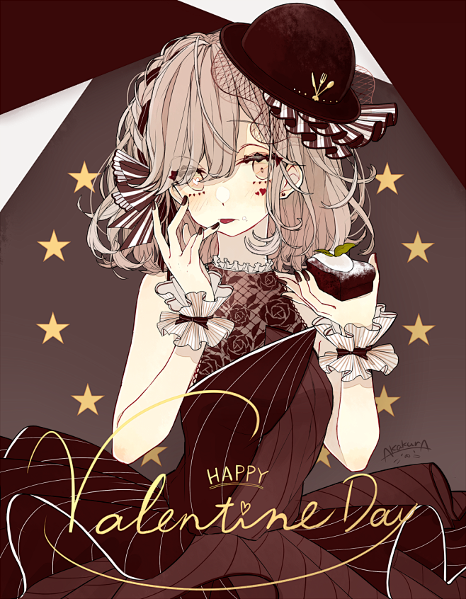 【オリジナル】「チョコケーキ6姉妹」/「...