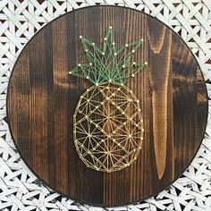 Pineapple string art...