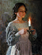 威特肯是美国现代著名画家油画——诗配画《祈祷》（132）