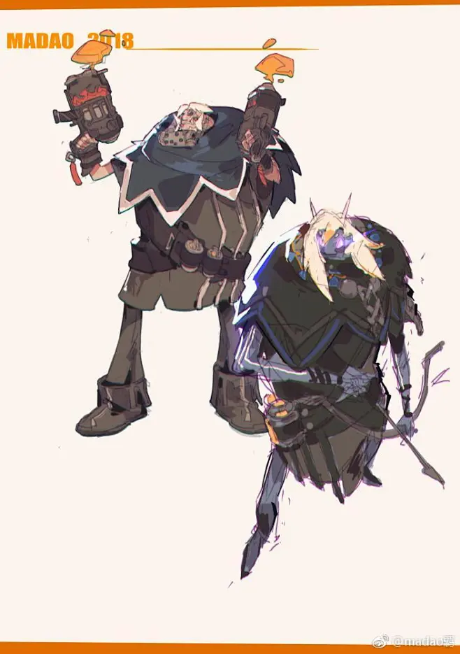 {国人}madao羁_1695866176873图片_【国内画师】madao羁图片素材-花瓣网