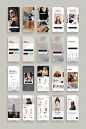 Fancy Fashion App UI Kit is a pack of delicate E-commerce screen templates and set of UI elements that will help you to design clear interfaces faster and easier. File includes all recent features such as Symbols or Components, Overrides, Resize Options, 