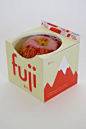Fuji Apple Packaging on Behance: 