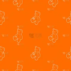 泰迪熊,式样,可爱的,几何形状,华贵,玩具,壁纸,小的,动物,坐