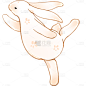 手绘-中秋节兔子元素6