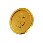 Coin  3D Icon
