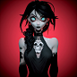 Gothic Girl | 3D model