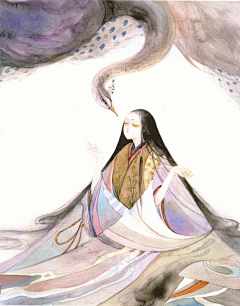 栀子花开中采集到中国风插画