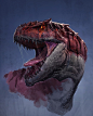Tyrannosaurus rex, btx_xu Ce : Tyrannosaurus rex by btx_xu Ce on ArtStation.