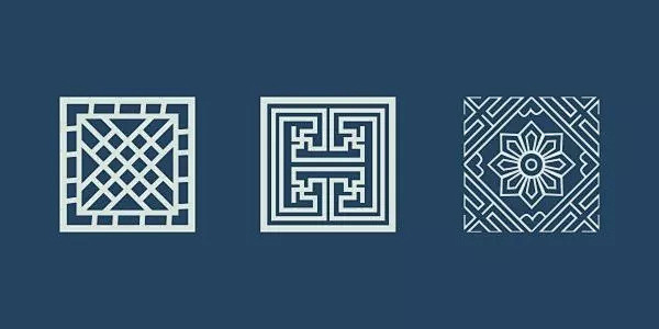 中式传统雕花图案整理（一）｜关注公众号并...