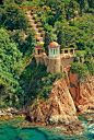 Cliffside, Blanes, Spain: 