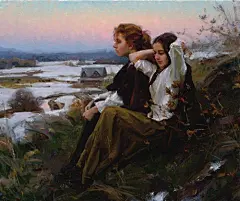 温暖舒适的光影氛围——美国印象现实主义画家Michael Malm - 线稿/手绘/参考图 - CG分享网 资源来收集 - Powered by Discuz!