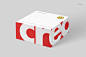 Note Cube Mockup Set CreativeMarket 样机 正方体餐巾纸盒贴图模版 :  