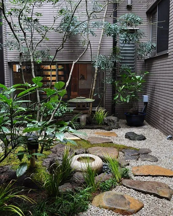 日式庭院造景 -花瓣网