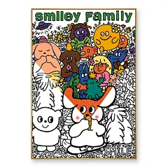 笑脸家族创意ins风装饰画卡通兔子卧室床头摆画落地儿童房间挂画-tmall.com天猫