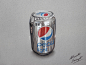 Pepsi can drawing by marcellobarenghi on deviantART