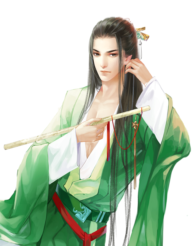 【冰偌收集】PNG古风男素材 - 冰偌 ...