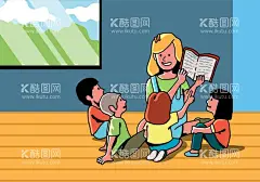 老师讲故事  - 源文件下载【酷图网】老师讲故事,教师节,教师,女教师,女老师,矢量老师,卡通老师,手绘老师,老师插画,老师插图,儿童,矢量儿童,卡通儿童,手绘儿童,儿童插画,儿童插图,小孩,矢量小孩,卡通小孩,小孩插画,小孩插图,学生,矢量学生,卡通学生,手绘学生,学生插画,小学生,幼儿园,童年,儿童听故事,