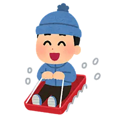 滑雪 双板 单板 滑冰 卡通 插画 免扣 素材 手绘 png8