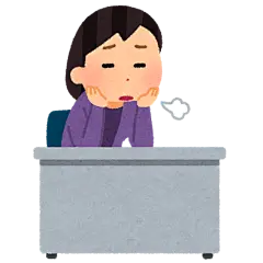 上课的年轻人 沮丧 叹气 插画 免扣 素材 手绘 png8