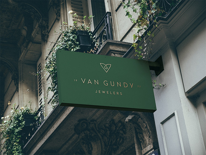 Van Gundy珠宝店品牌形象VI设计