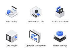 3D icon 立体 图标 工业 互联网 物联网