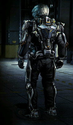 com【reach odst halo3】被遗忘的halo原画师之二 isaac hanafor.