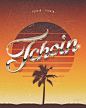 Tchoin. : Tchoin, Personal project. 2018. Illustration, graphisme, design, retro, vintage, retrofuturisme, chromeo, digital, digital art, art, draw, handmade, retro, colors, Project Tags: design, designer, graphic, graphic design, color, colour, inspirati