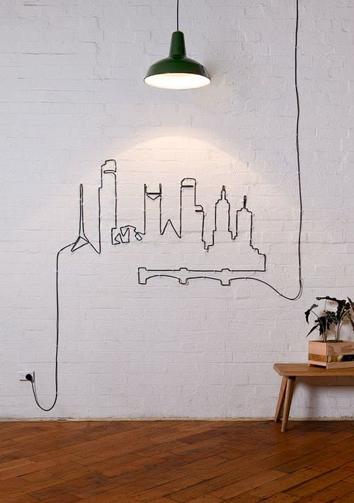 Cords as wall art? G...