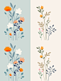 时尚简约 自然 季节 花卉 花草 时尚 风光建筑插图/插画