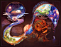 HoD INTRO Pages 1-6, Claudya Schmidt : The first 6 pages of my newest graphic novel, Haunter of Dreams.

Haunter of Dreams is a purely visual journey without dialogue or written sound. The spoken Lore at the beginning however is one of the most important 